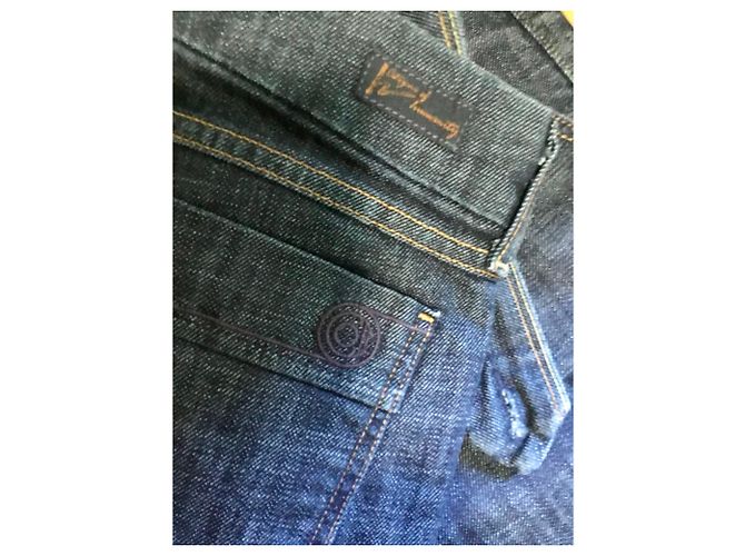 Autre Marque Seven Bermuda Shorts aus Denim Blau Größe 29 - Ansicht 3
