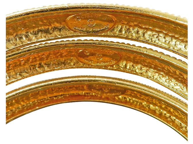 Bracciale quadruplo vintage Chanel D'oro - vista 4