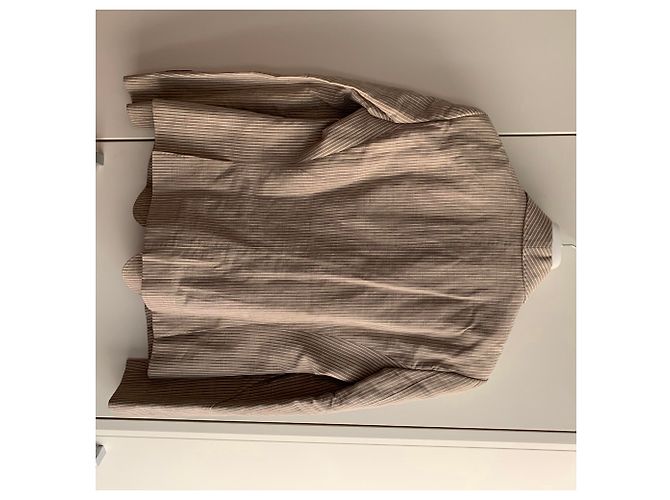 Roberto Cavalli Giacca blazer a righe Beige - vista 2