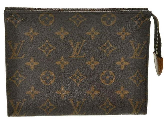 Louis Vuitton Poche Toilette 19 Marrone - vista 2