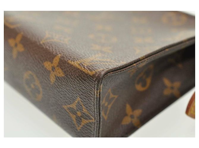 Louis Vuitton Poche Toilette 19 Marrone - vista 7
