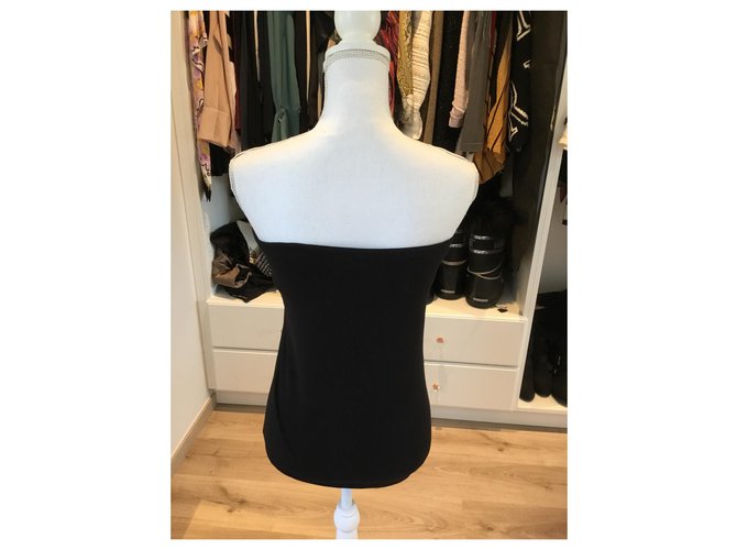 Top Guess de algodón negro - vista 4