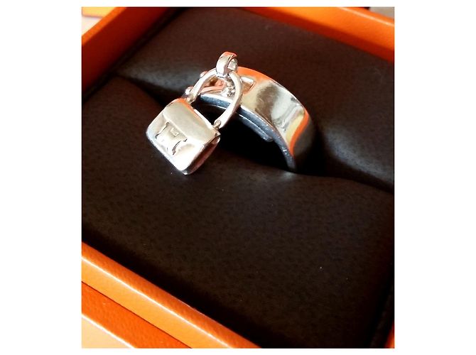Hermes, Constance Modell wie die Hermès Constance Pendeltasche. Silber - Ansicht 2