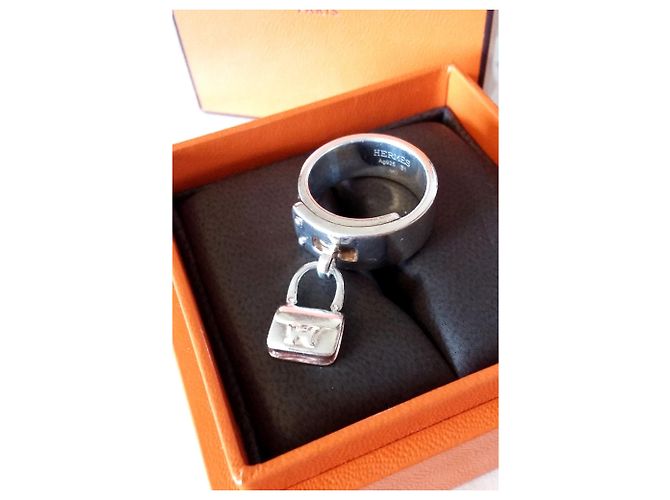 Hermes, Constance Modell wie die Hermès Constance Pendeltasche. Silber - Ansicht 5