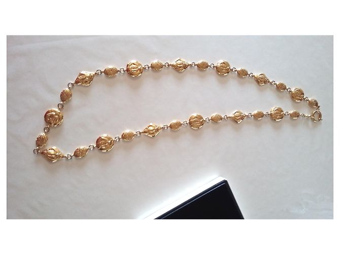 Collana e cintura lunghe Chanel. D'oro - vista 2