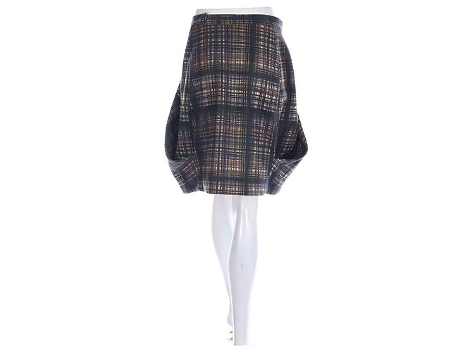 Cos Skirt Multicolour Polyester Elastane Size 38 Multiple colors - view 2