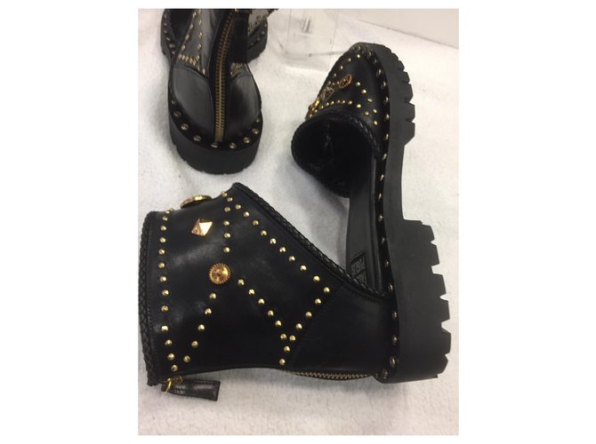 Fausto Puglisi Sandali Nero - vista 10