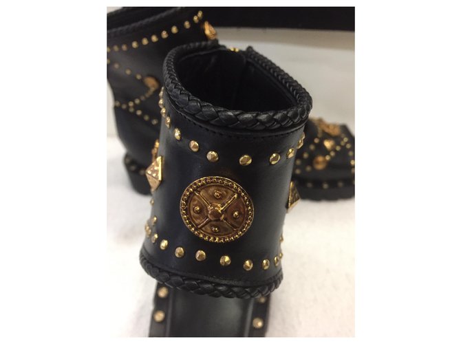 Fausto Puglisi Sandali Nero - vista 5