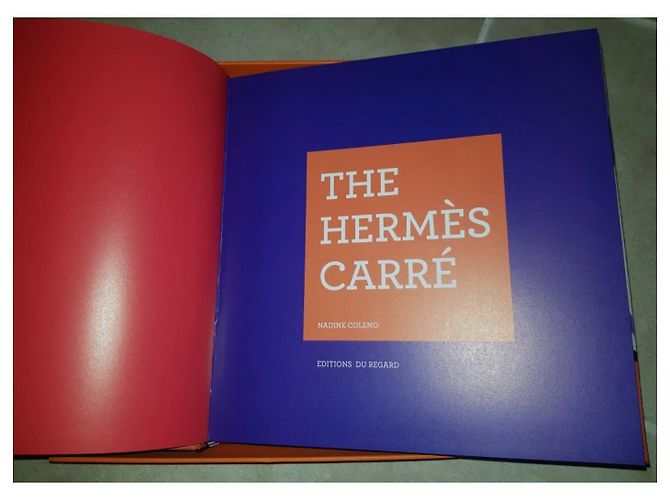 Hermès Le Livre Carre Hermes luxury limited edition Purple - view 8