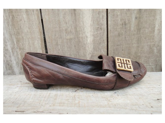Givenchy p Slipper 39 Dunkelbraun - Ansicht 2