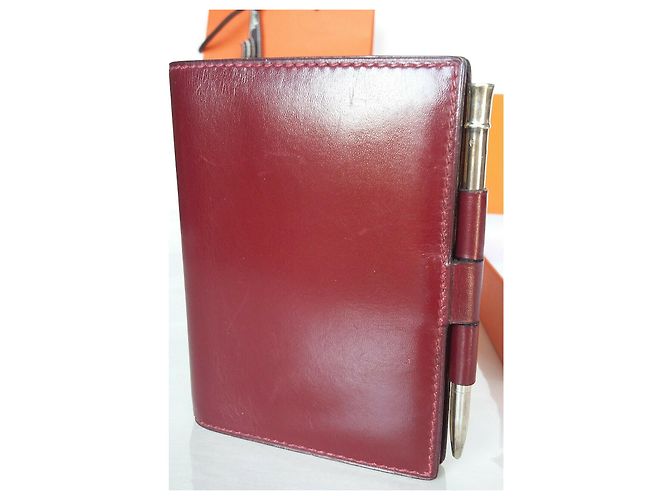Hermès Agenda Burdeos - vista 3