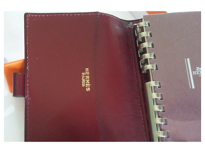 Hermès Agenda Burdeos - vista 8
