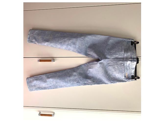 Ralph Lauren Efecto de mármol estiramiento demin Azul - vista 2
