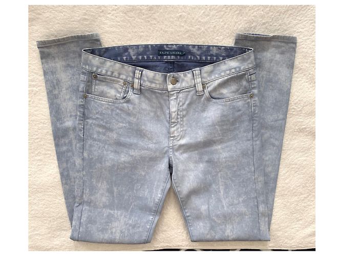 Ralph Lauren Efecto de mármol estiramiento demin Azul - vista 3
