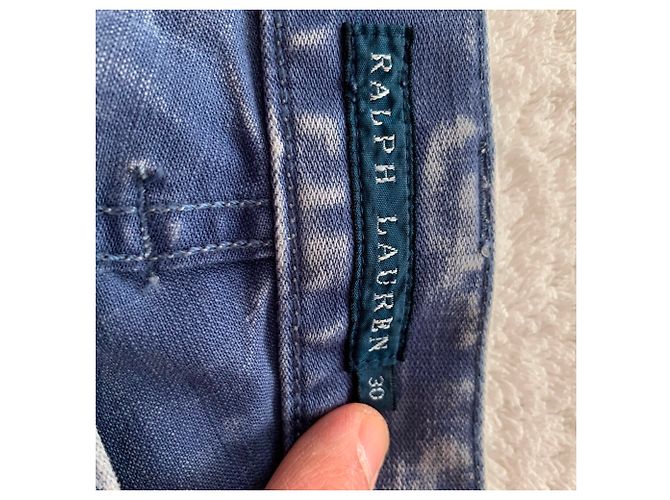 Ralph Lauren Efecto de mármol estiramiento demin Azul - vista 4