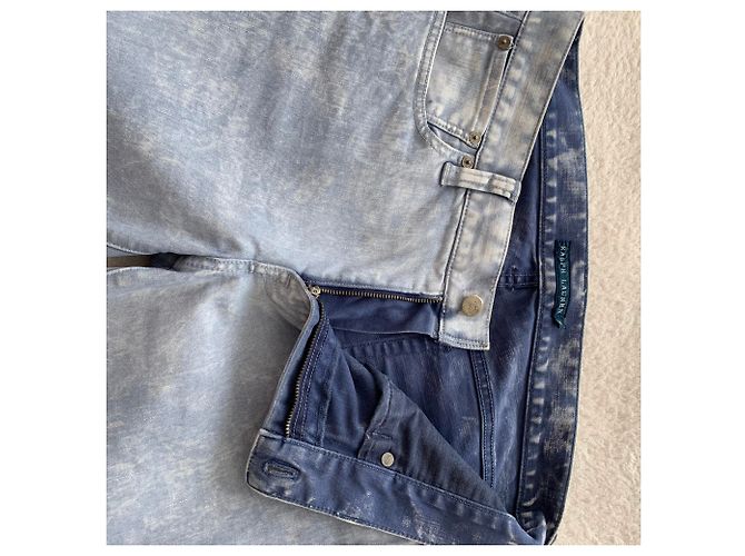 Ralph Lauren Efecto de mármol estiramiento demin Azul - vista 5