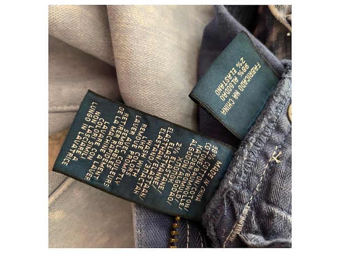 Ralph Lauren Efecto de mármol estiramiento demin Azul - vista 6