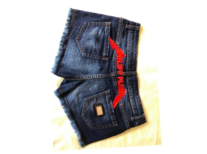 Philipp Plein Jeans corti - vista 2