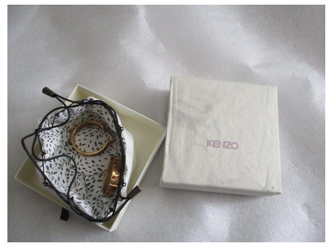 Kenzo Cerchi Barocchi Oro in Metallo D'oro - vista 2