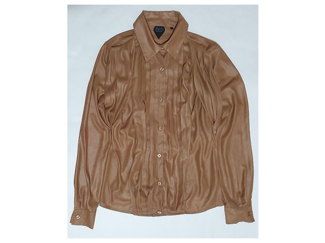 Camicia a pieghe Faith Connexion Marrone M - vista 4