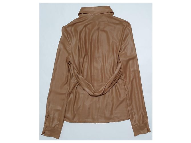 Camicia a pieghe Faith Connexion Marrone M - vista 6