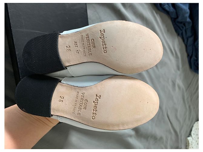 Autre Marque Scarpe Repetto modello zizi Bianco - vista 6