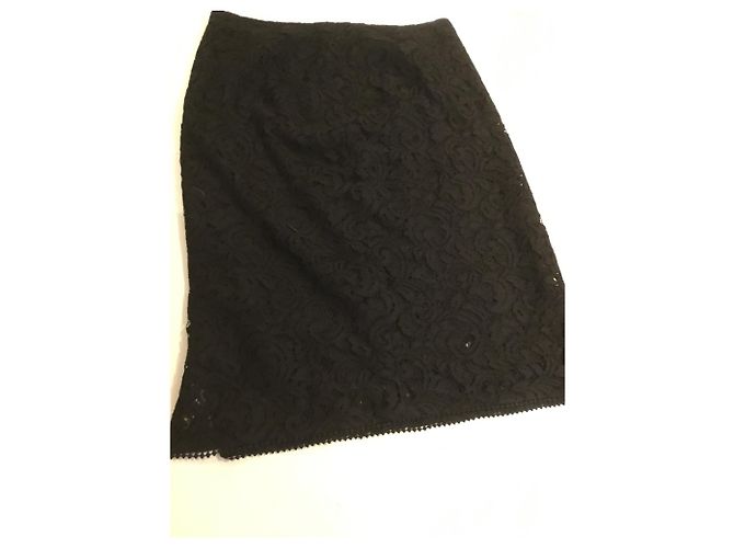 Falda Roberto Cavalli Class negra de viscosa Negro - vista 3