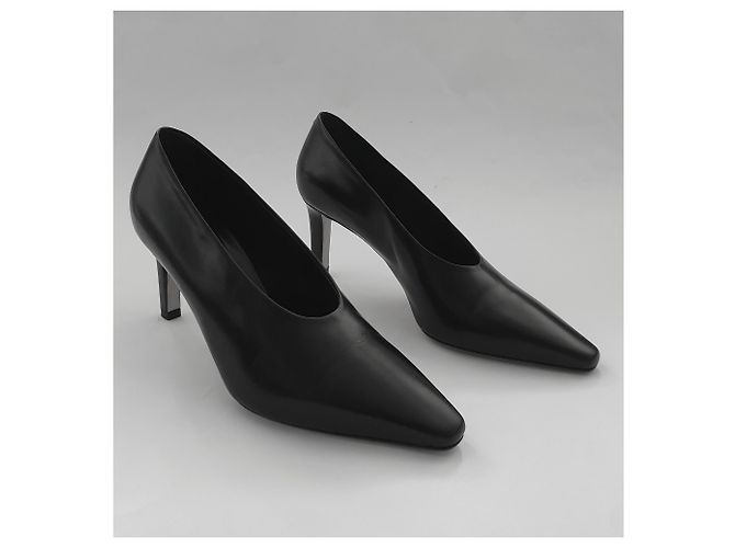 Décolleté Aeyde in pelle nera taglia 39 Nero - vista 3