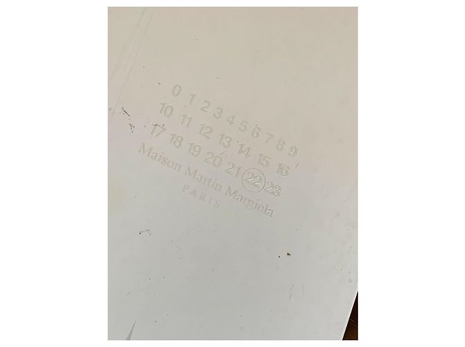 Décolleté bicolore Maison Martin Margiela Nero Taupe - vista 8