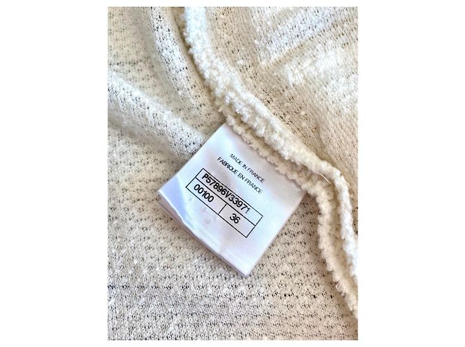Chanel Jackengröße 36 Weiß - Ansicht 6