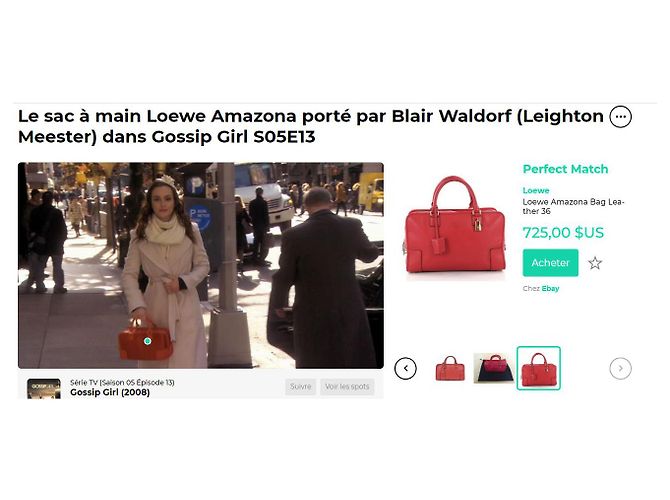 Borsa Loewe Amazona in pelle di montone rosa - vista 4
