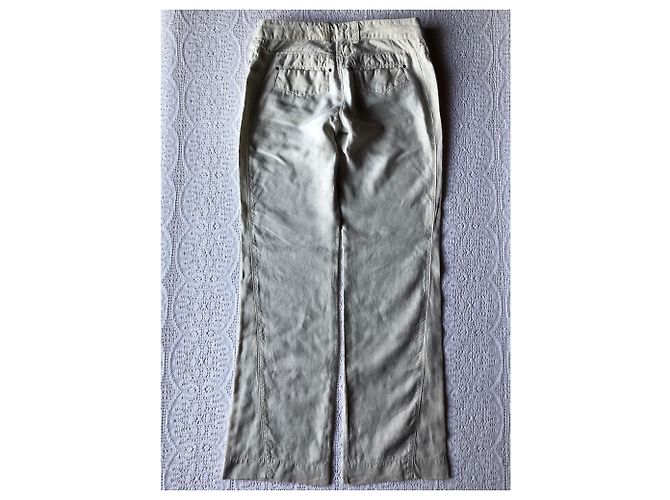Weber Leinenhose Creme Roh - Ansicht 4