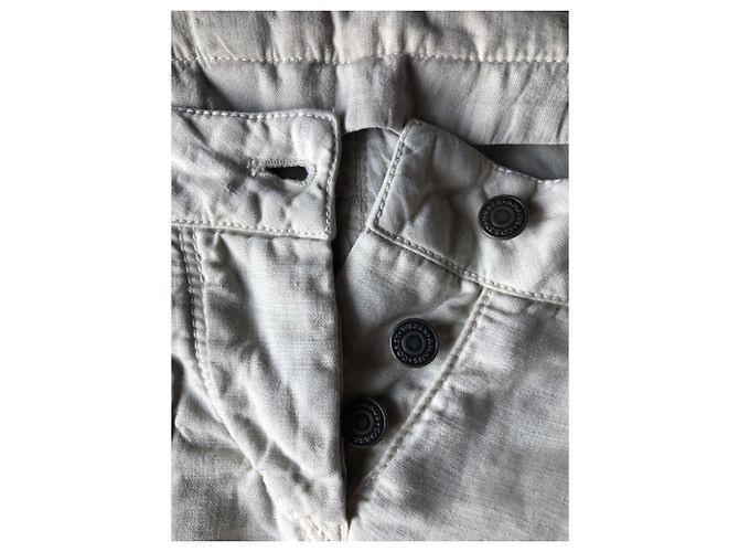 Weber Leinenhose Creme Roh - Ansicht 5