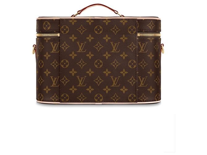 Louis Vuitton Nice Vanity Handbag LV Marrom - vista 5