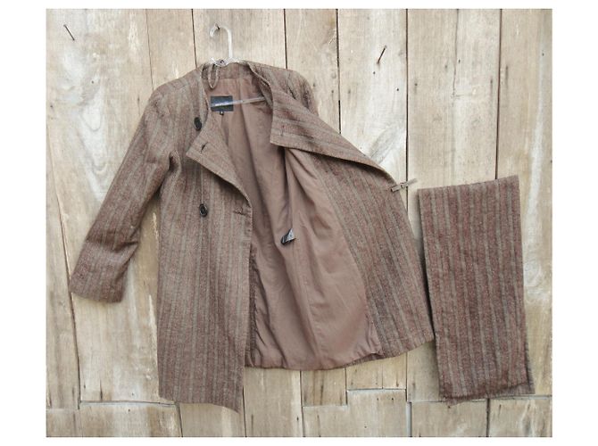 Abrigo Isabel Marant 38 Castaño - vista 4