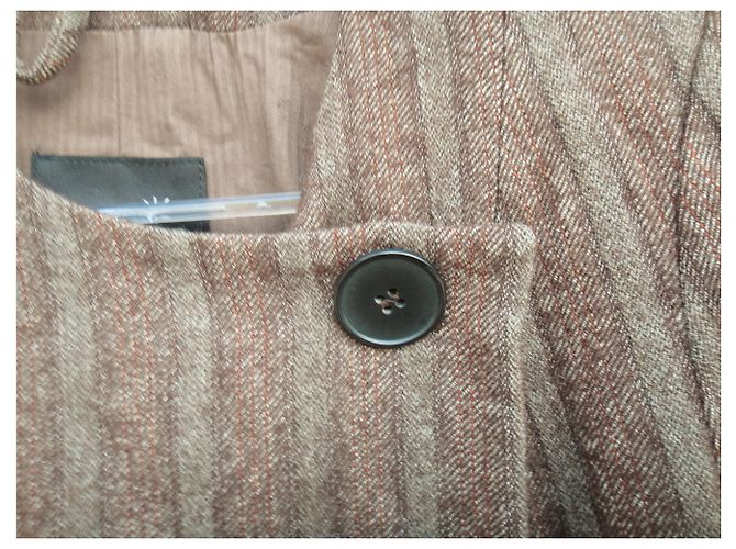 Abrigo Isabel Marant 38 Castaño - vista 5