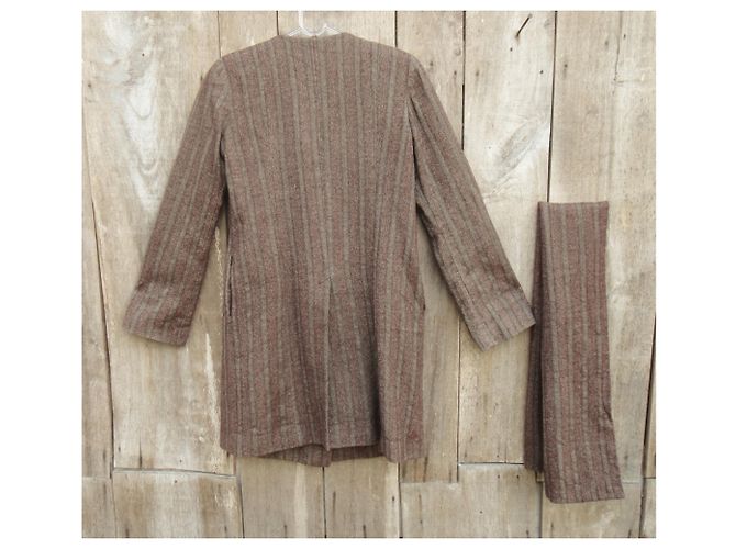 Abrigo Isabel Marant 38 Castaño - vista 6