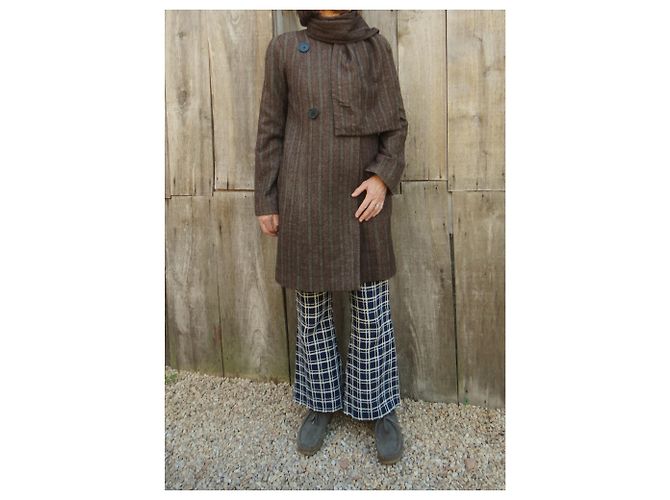 Abrigo Isabel Marant 38 Castaño - vista 8