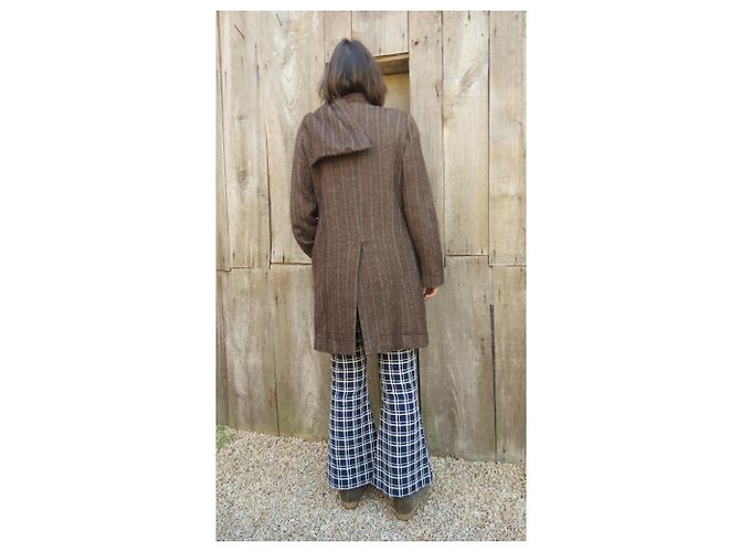 Abrigo Isabel Marant 38 Castaño - vista 9