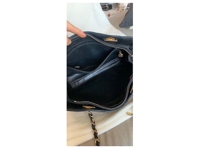 Mademoiselle Chanel Sacolas Preto Dourado - vista 2