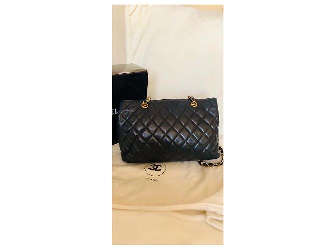 Mademoiselle Chanel Sacolas Preto Dourado - vista 4