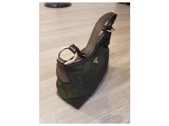 Tote Prada Tessuto-Antic Tasche Braun - Ansicht 5