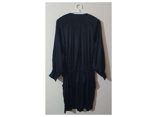 Abito By Malene Birger Robinia nero in viscosa - vista 3
