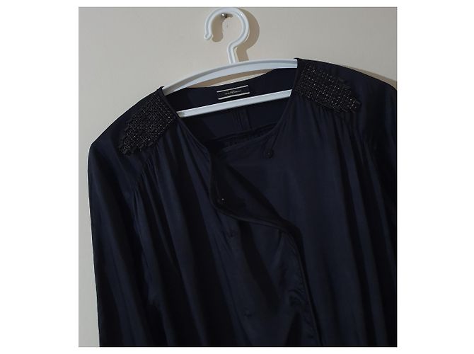 Abito By Malene Birger Robinia nero in viscosa - vista 4