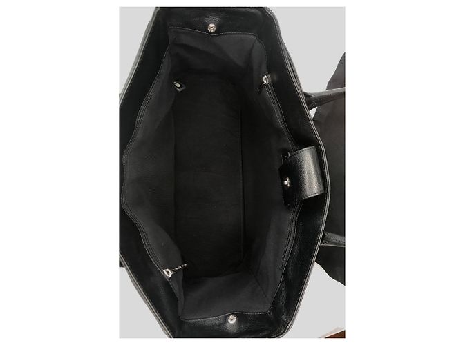 Chanel 35 Borsa tote Executive Cerf nera Nero - vista 12