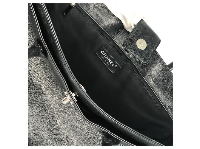 Chanel 35 Borsa tote Executive Cerf nera Nero - vista 14