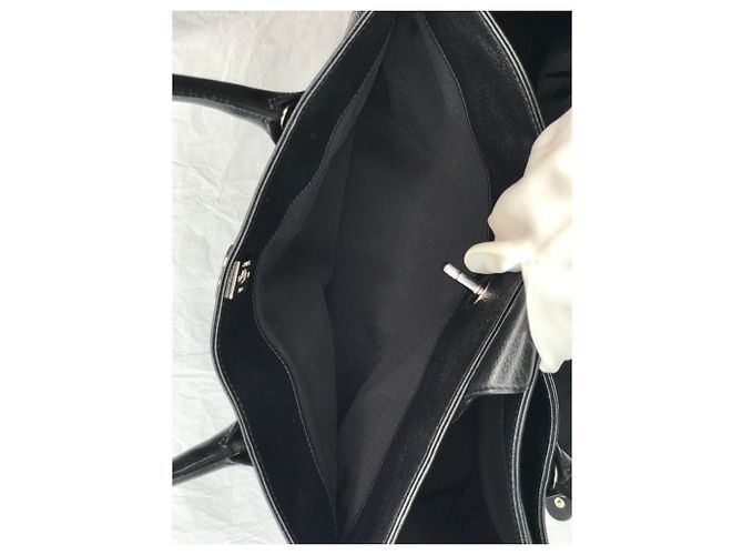 Chanel 35 Borsa tote Executive Cerf nera Nero - vista 15