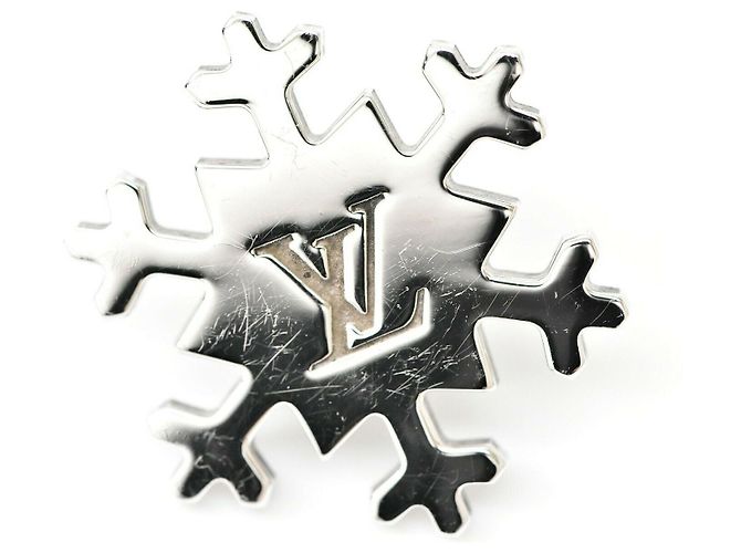Spilla a fiocco di fiocco di neve Louis Vuitton Nero - vista 5