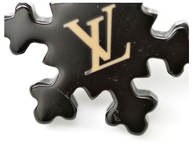 Spilla a fiocco di fiocco di neve Louis Vuitton Nero - vista 7