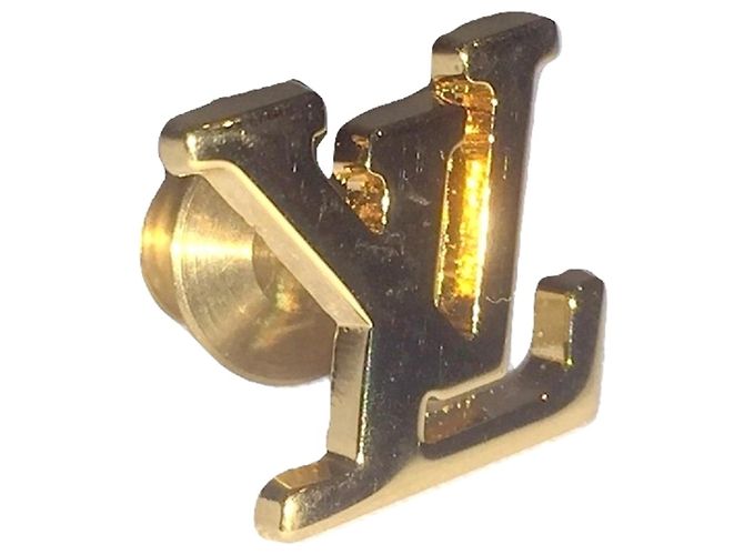 LOUIS VUITTON jacket pin. Golden - view 2
